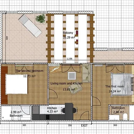 Apartament Antica *